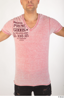  Colin clothing pink t shirt upper body 0001.jpg